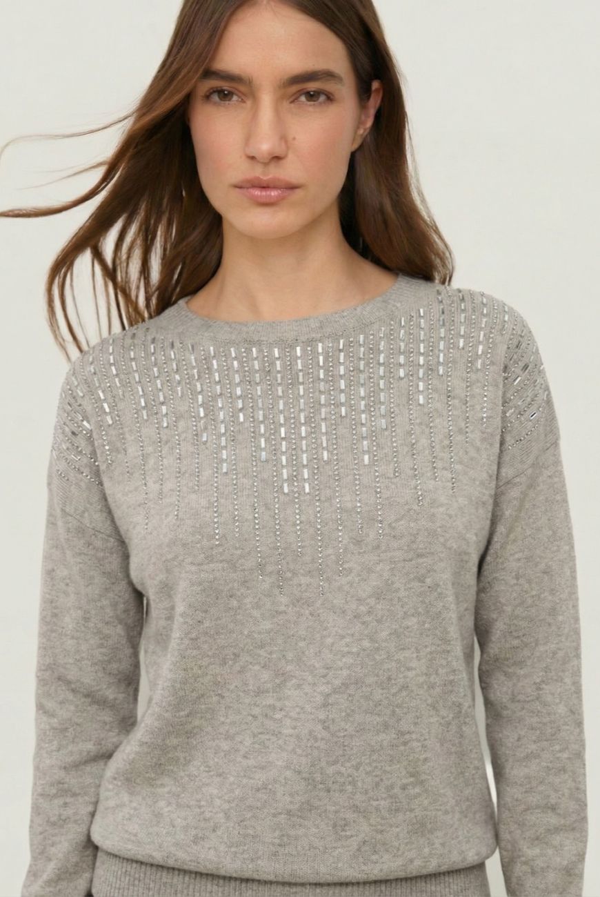 Sweater Milena Con Tachas