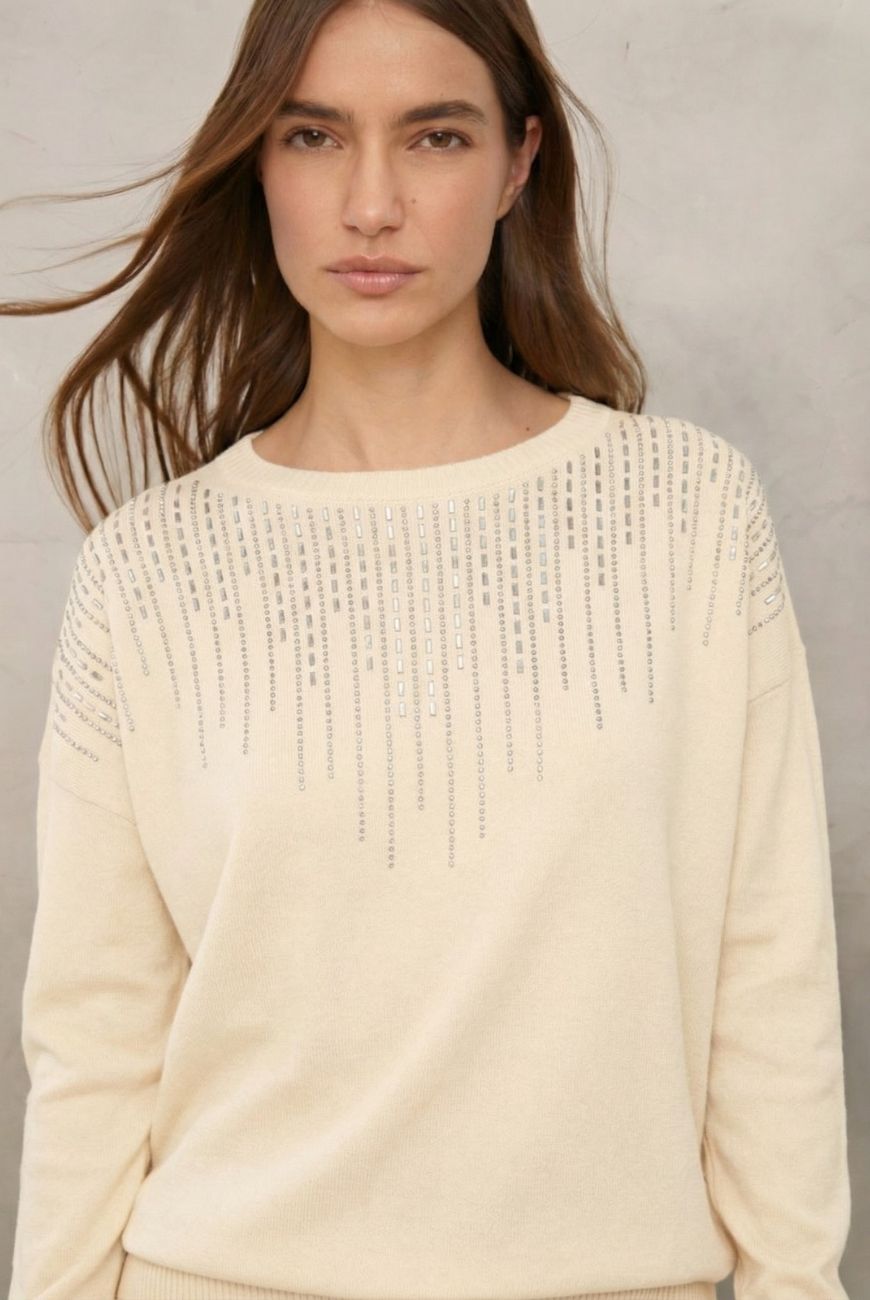 Sweater Milena Con Tachas