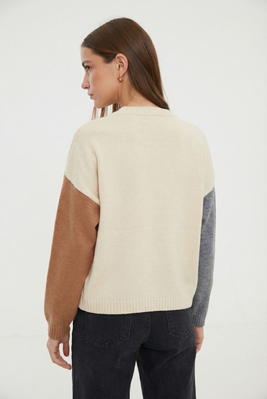 Sweater Rombo Cuello Redondo