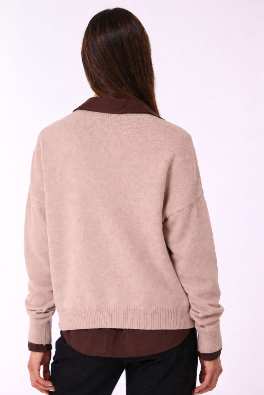 Saco Gloria Con Botones y Bolsillo