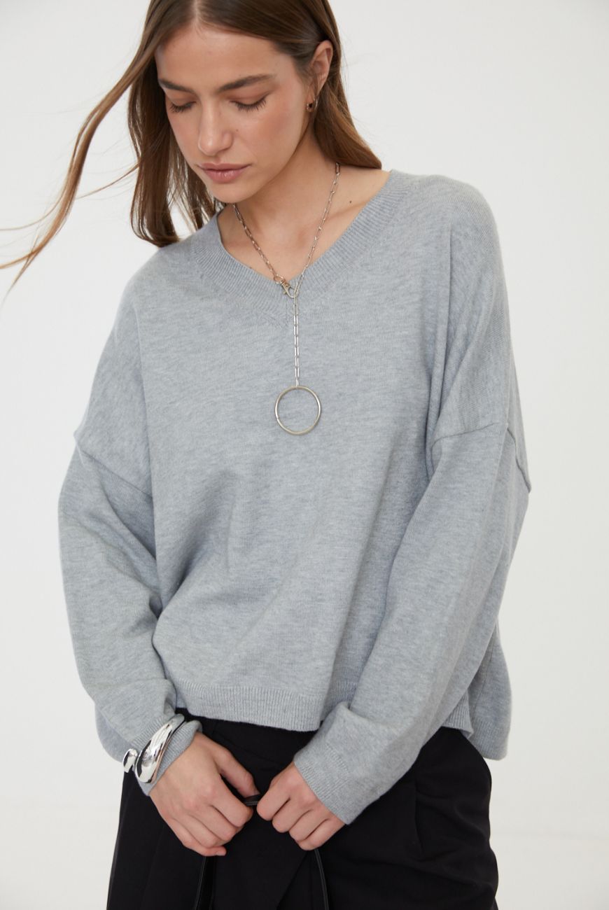 Sweater Macarena Escote En V