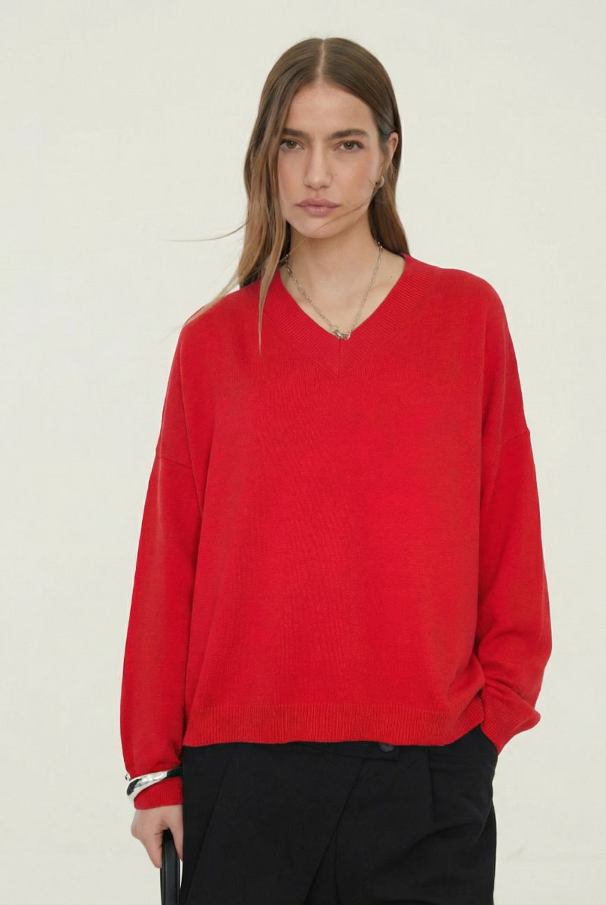 Sweater Macarena Escote En V