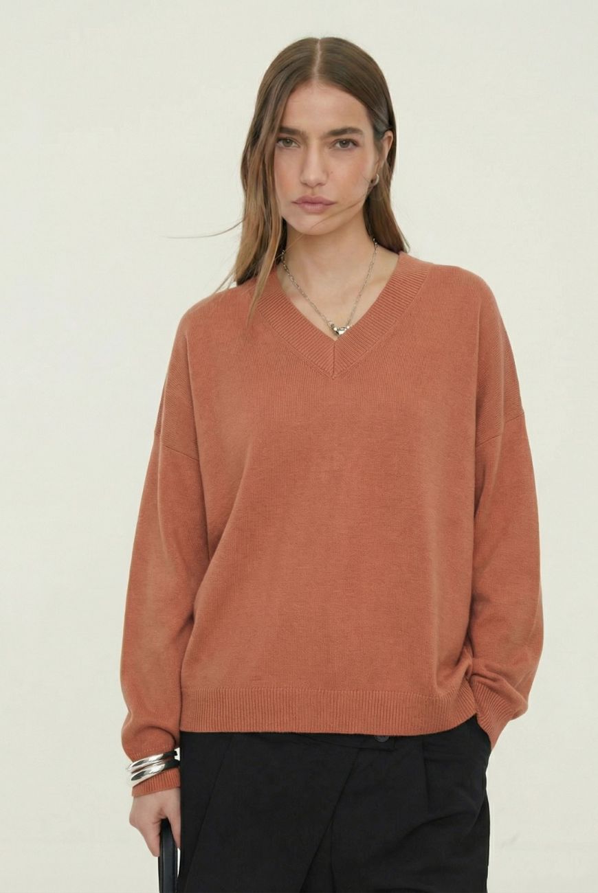 Sweater Macarena Escote En V