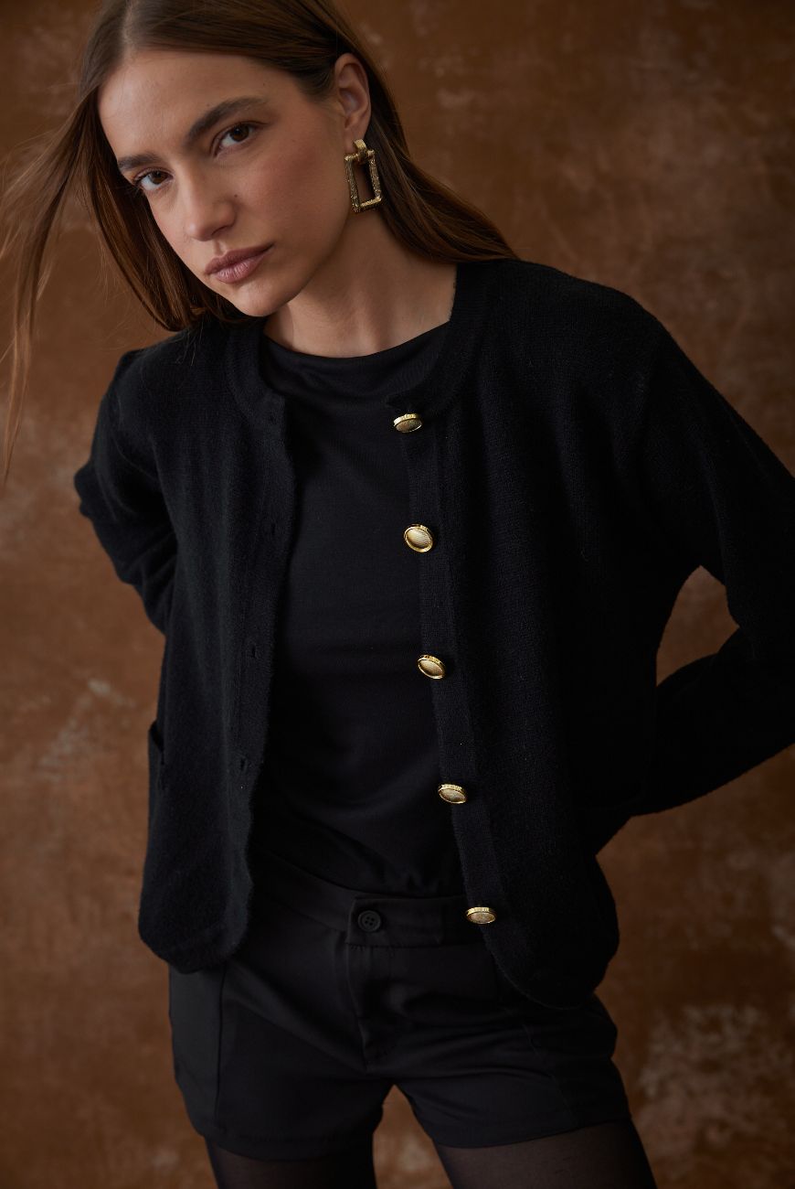 Saco Magnolia Con Botones