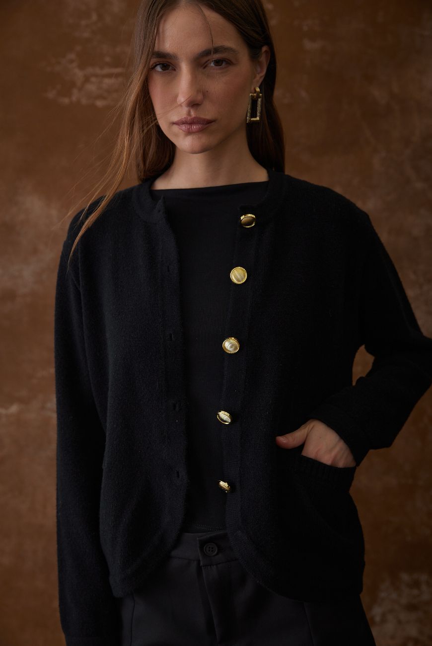 Saco Magnolia Con Botones