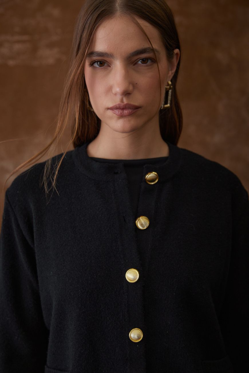 Saco Magnolia Con Botones