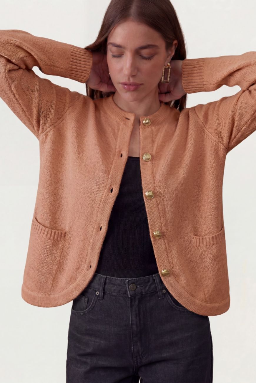 Saco Magnolia Con Botones