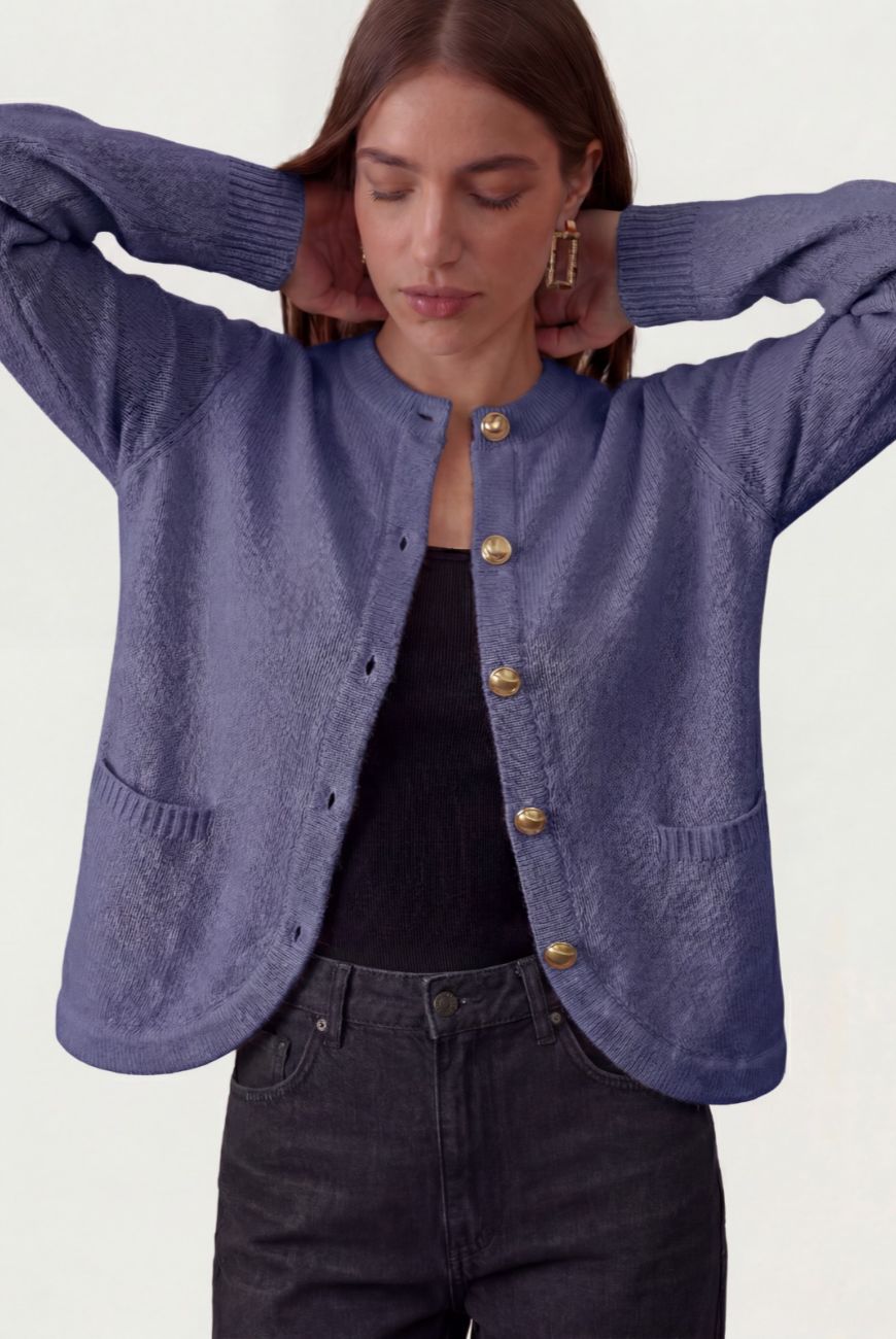 Saco Magnolia Con Botones