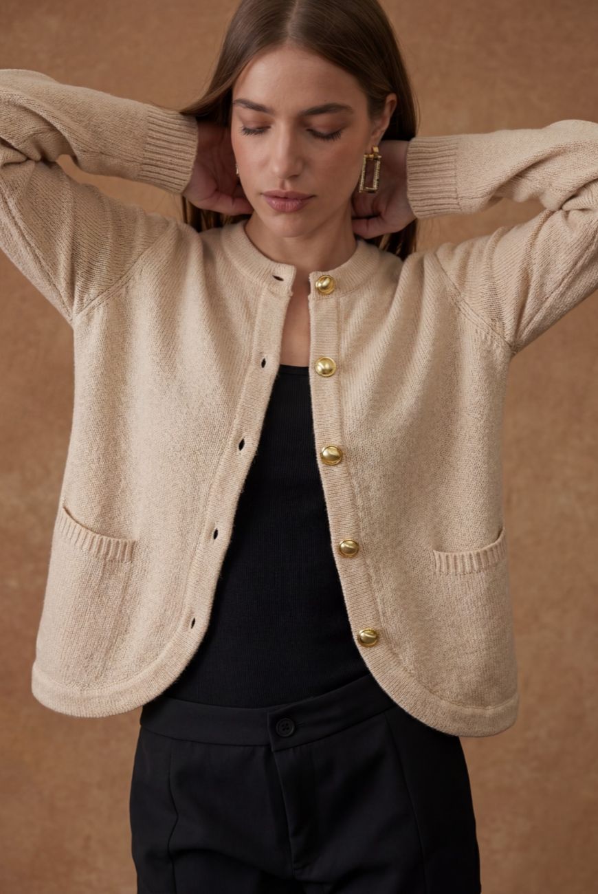 Saco Magnolia Con Botones