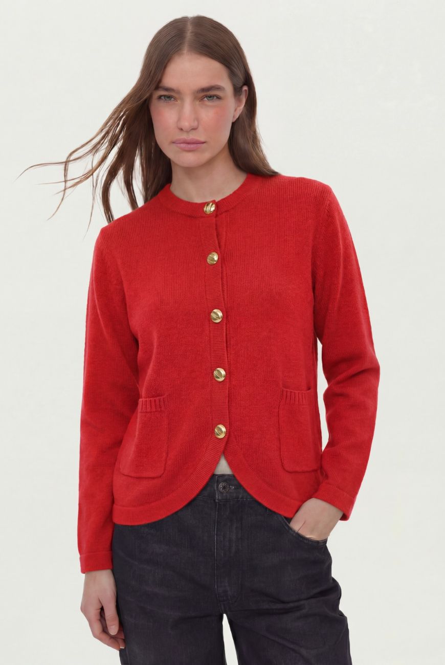 Saco Magnolia Con Botones