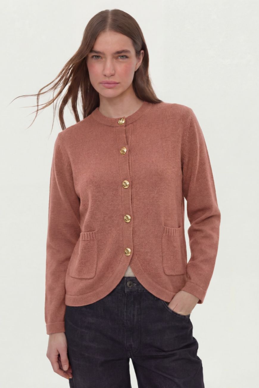 Saco Magnolia Con Botones