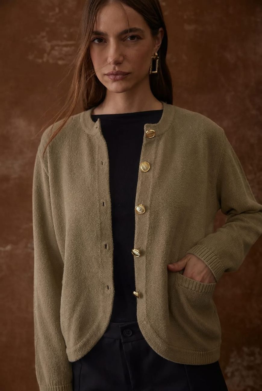 Saco Magnolia Con Botones