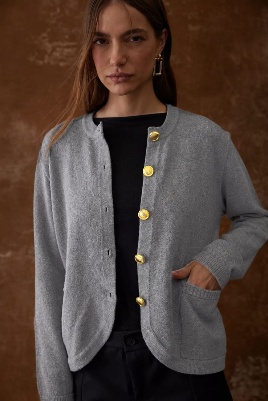 Saco Magnolia Con Botones