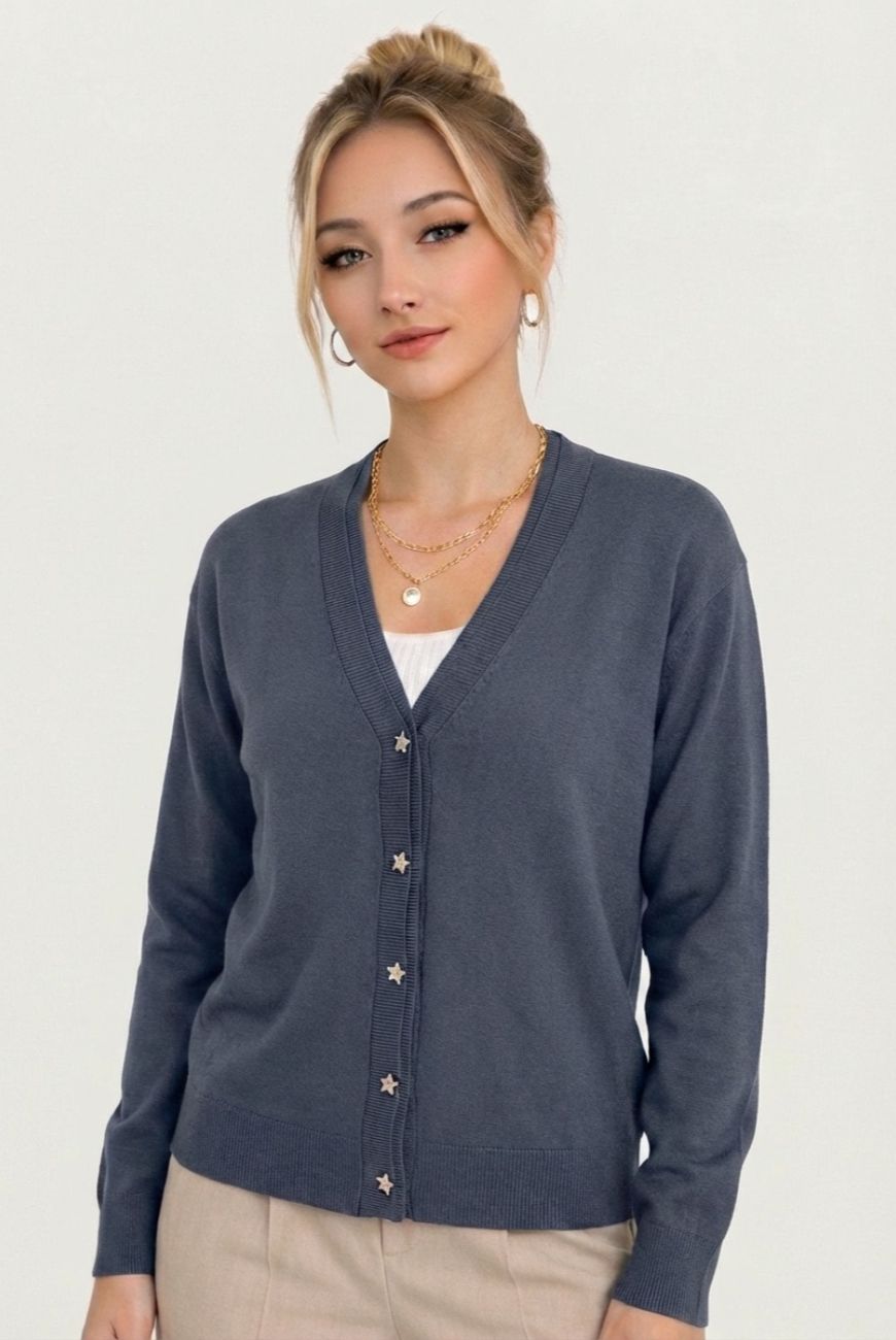 Saco Con Boton Estrella