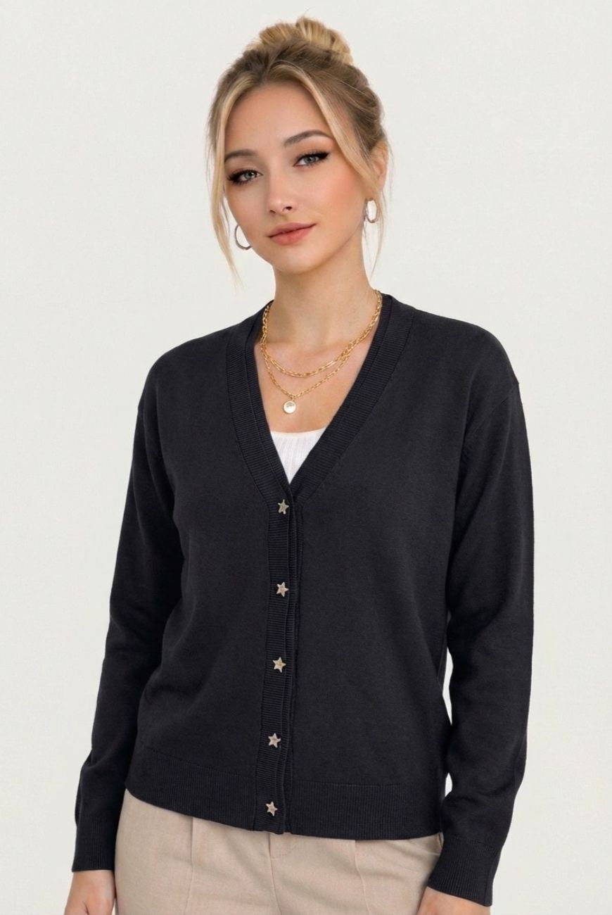 Saco Con Boton Estrella