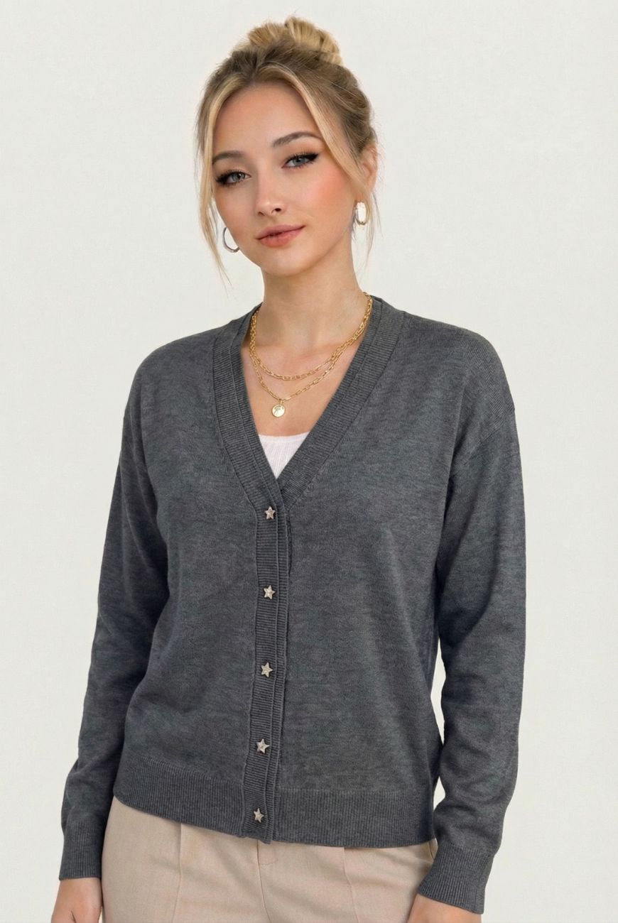 Saco Con Boton Estrella