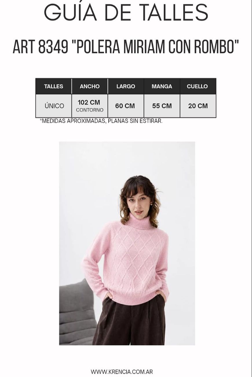 Polera Miriam Con Rombo