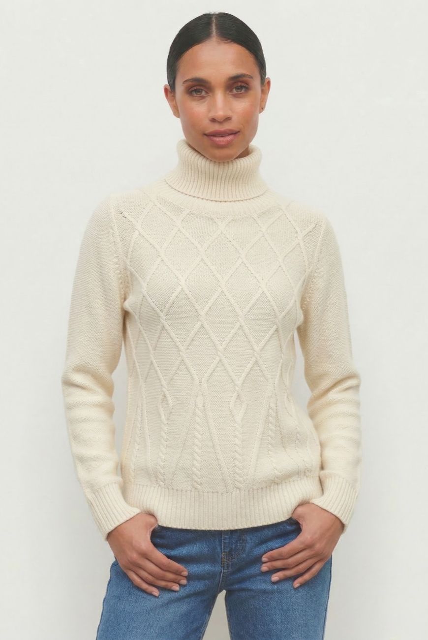 Polera Miriam Con Rombo