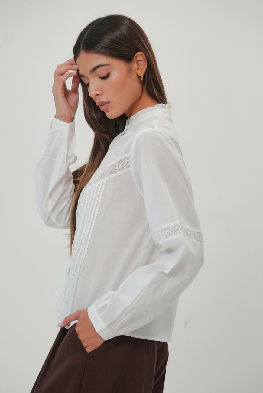 Camisa Puntilla Victoria