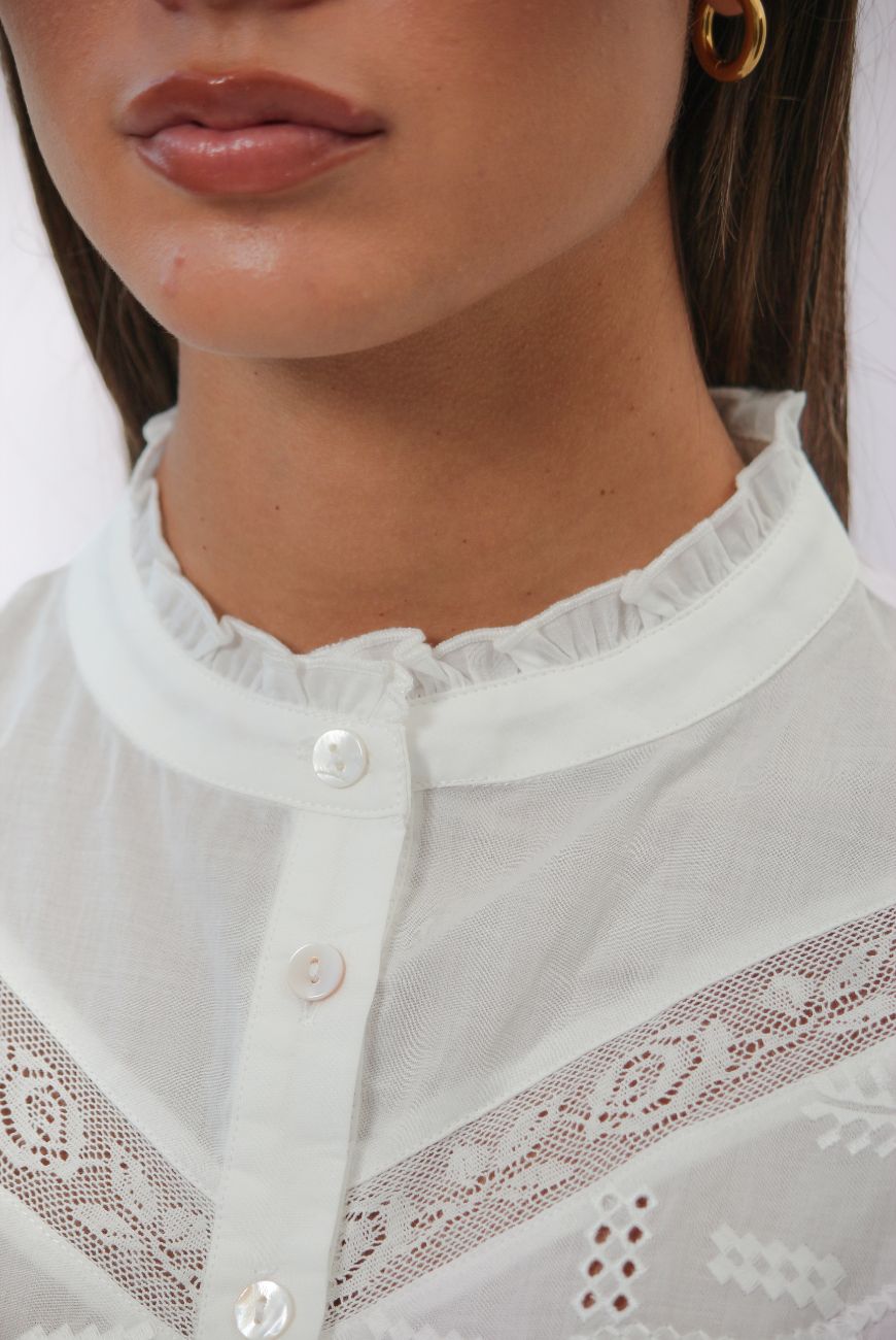 Camisa Puntilla Victoria