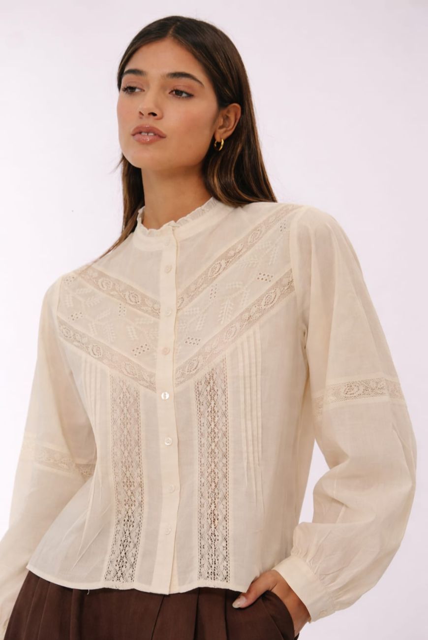 Camisa Puntilla Victoria
