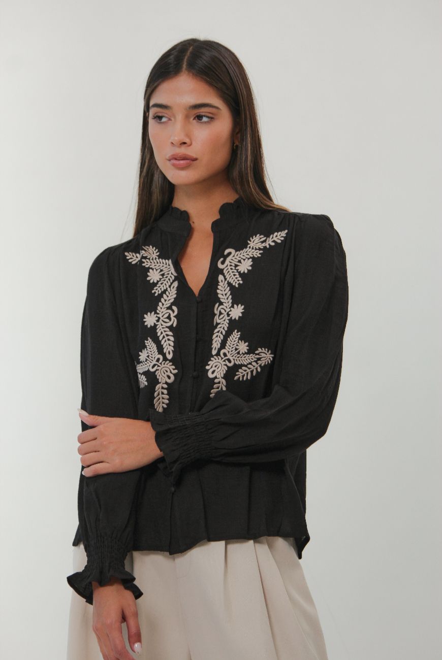 Camisa Bordada Nayra