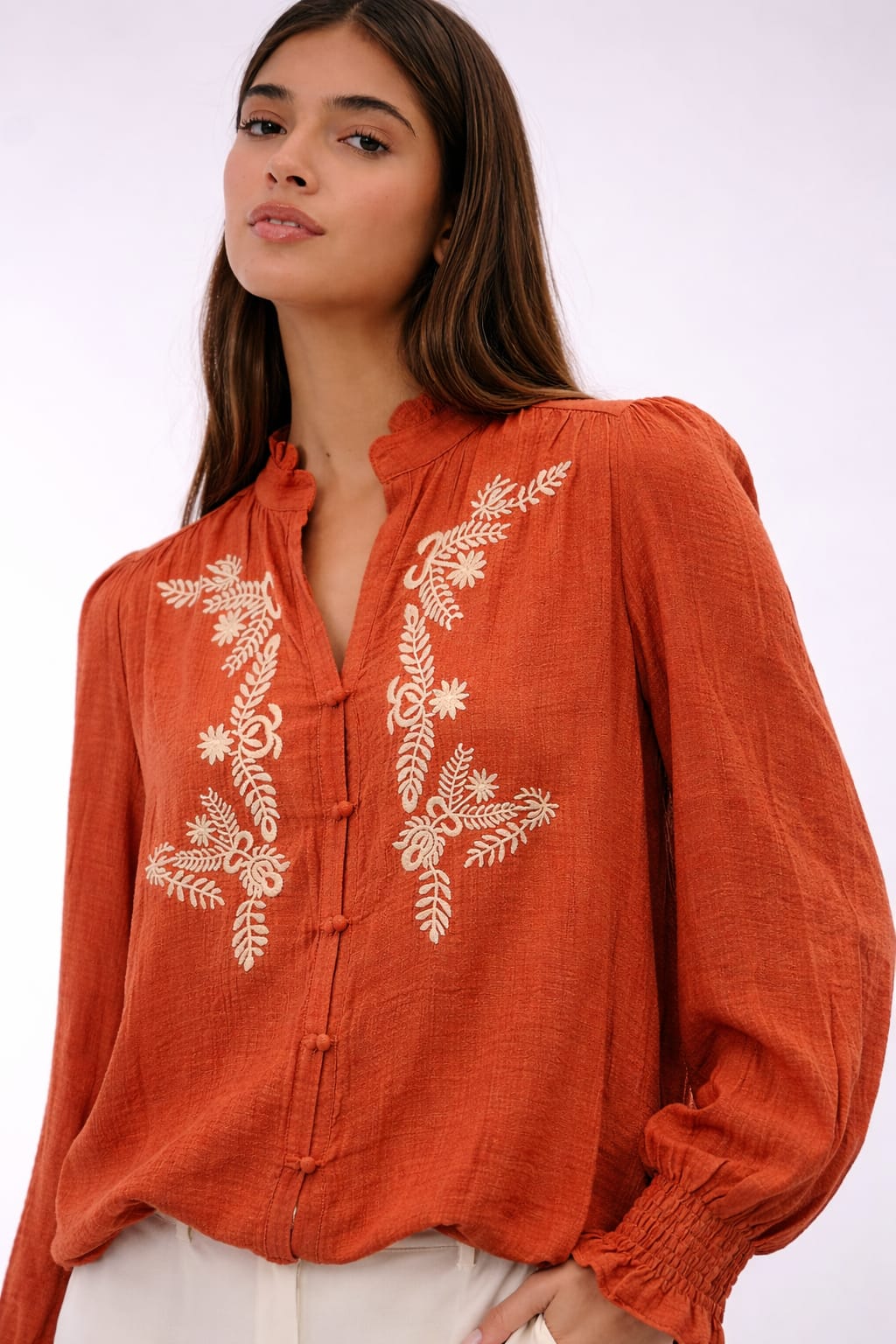 Camisa Bordada Nayra