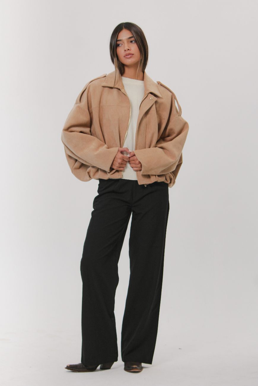 Campera Con Charretera Oversize Sasha