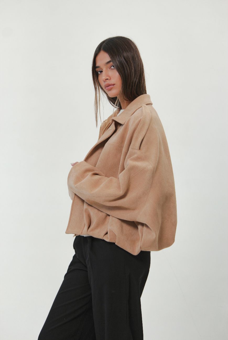 Campera Con Charretera Oversize Sasha