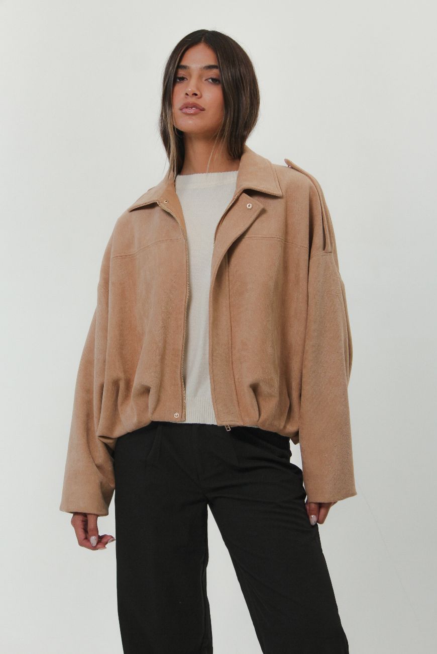 Campera Con Charretera Oversize Sasha