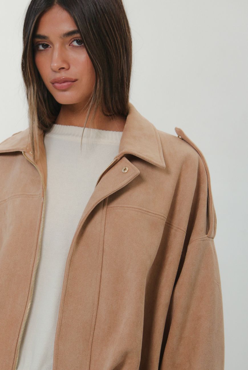 Campera Con Charretera Oversize Sasha