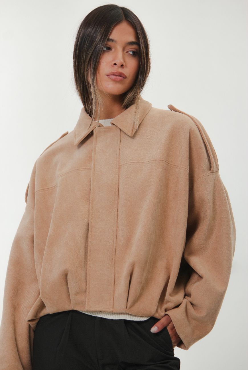 Campera Con Charretera Oversize Sasha