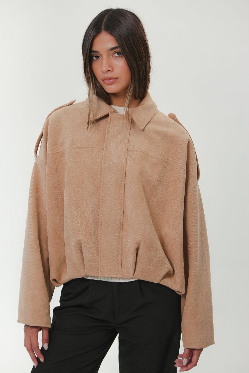 Campera Con Charretera Oversize Sasha