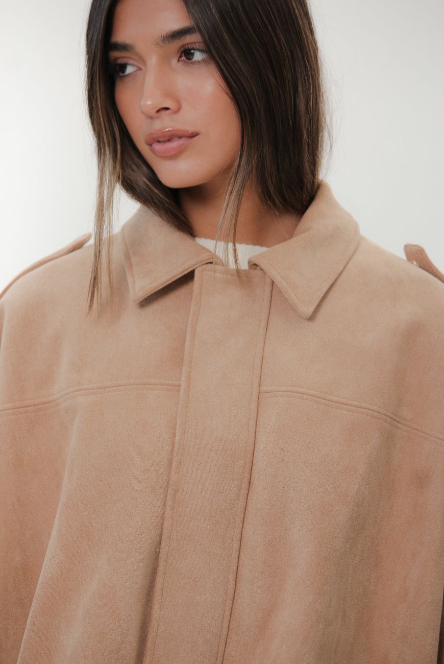 Campera Con Charretera Oversize Sasha