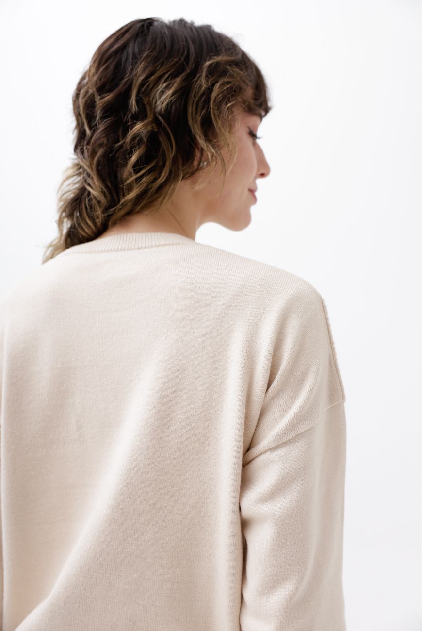 SWEATER NEFERTARI CON ROMBOS