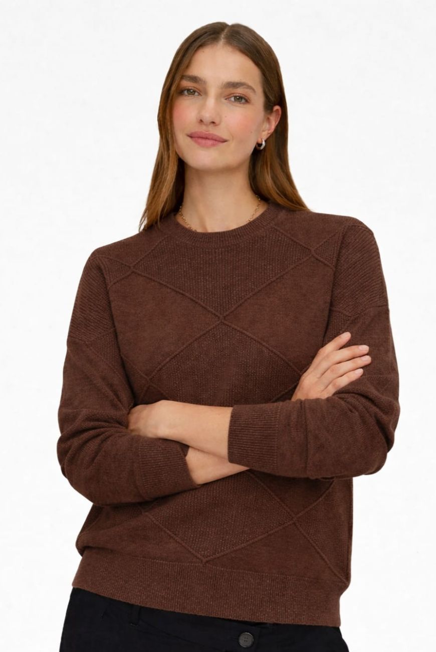 SWEATER NEFERTARI CON ROMBOS