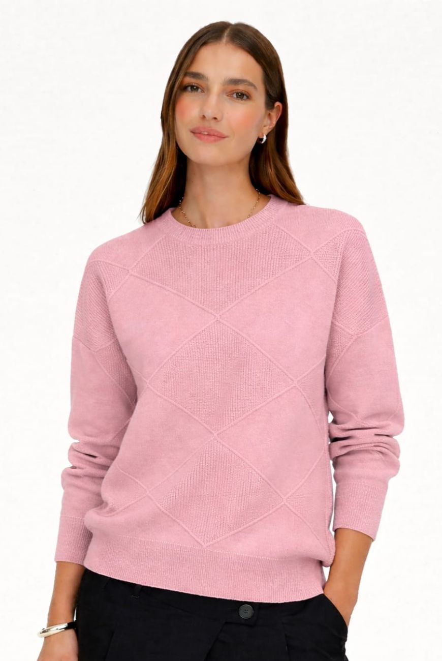 SWEATER NEFERTARI CON ROMBOS