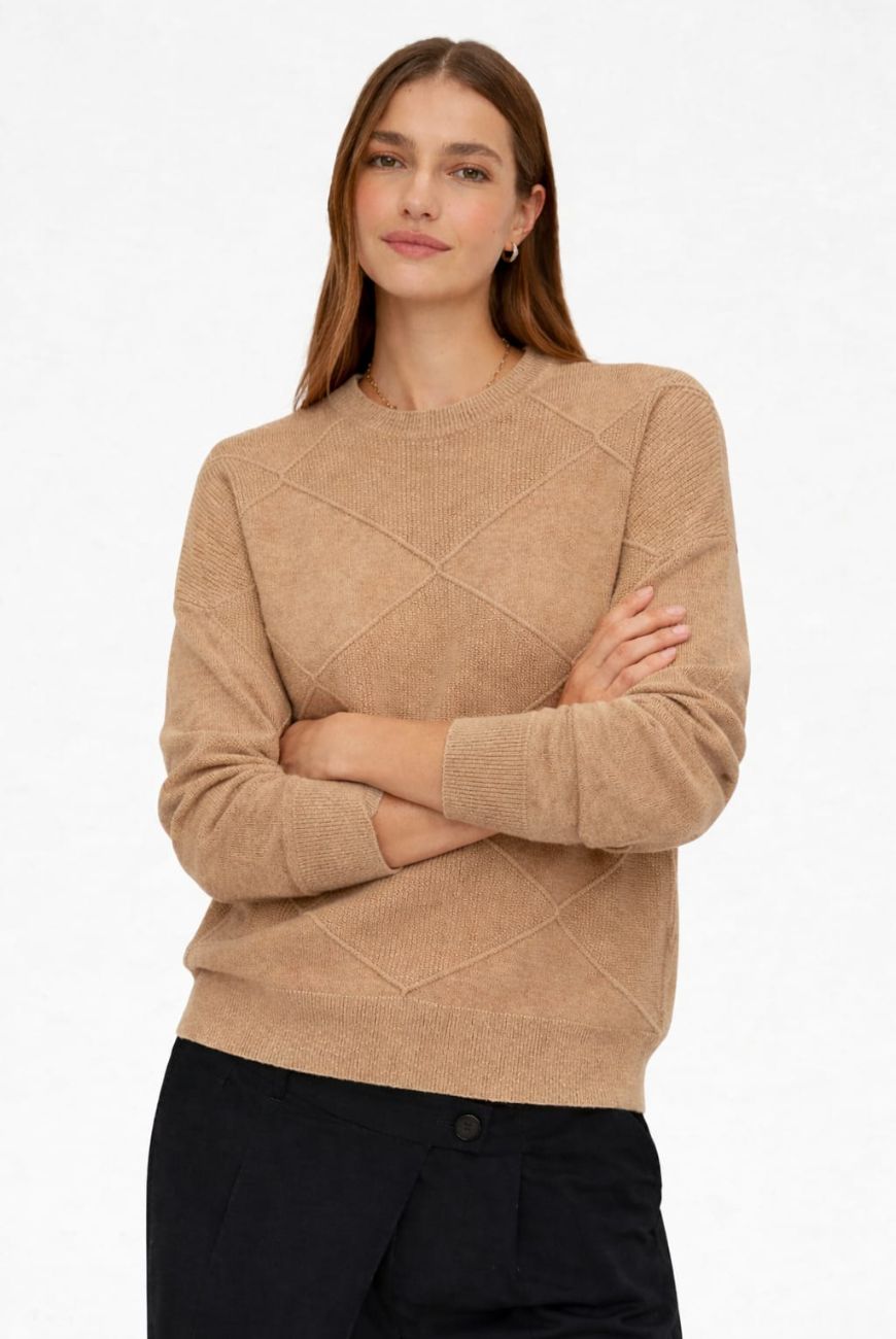 SWEATER NEFERTARI CON ROMBOS