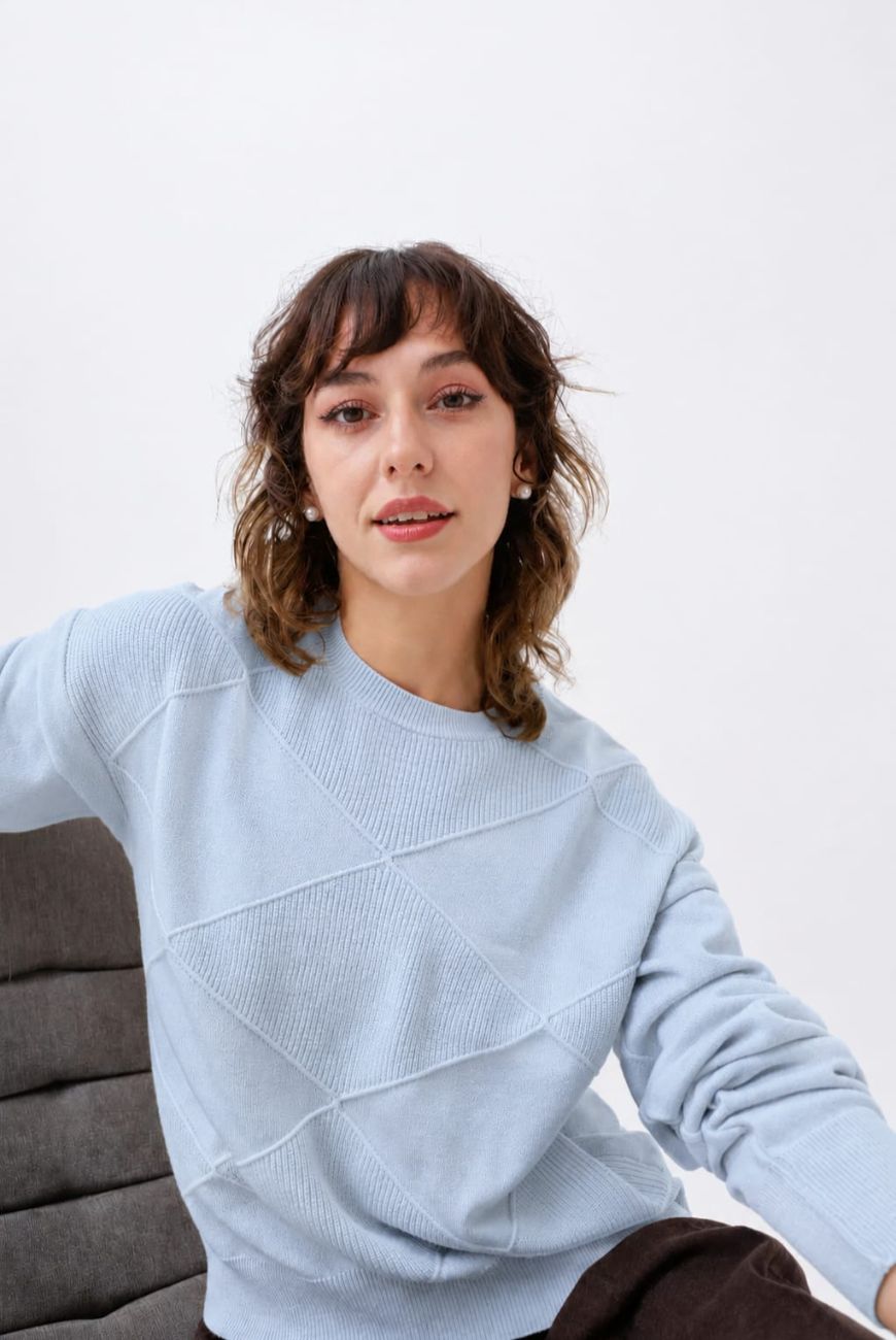 SWEATER NEFERTARI CON ROMBOS