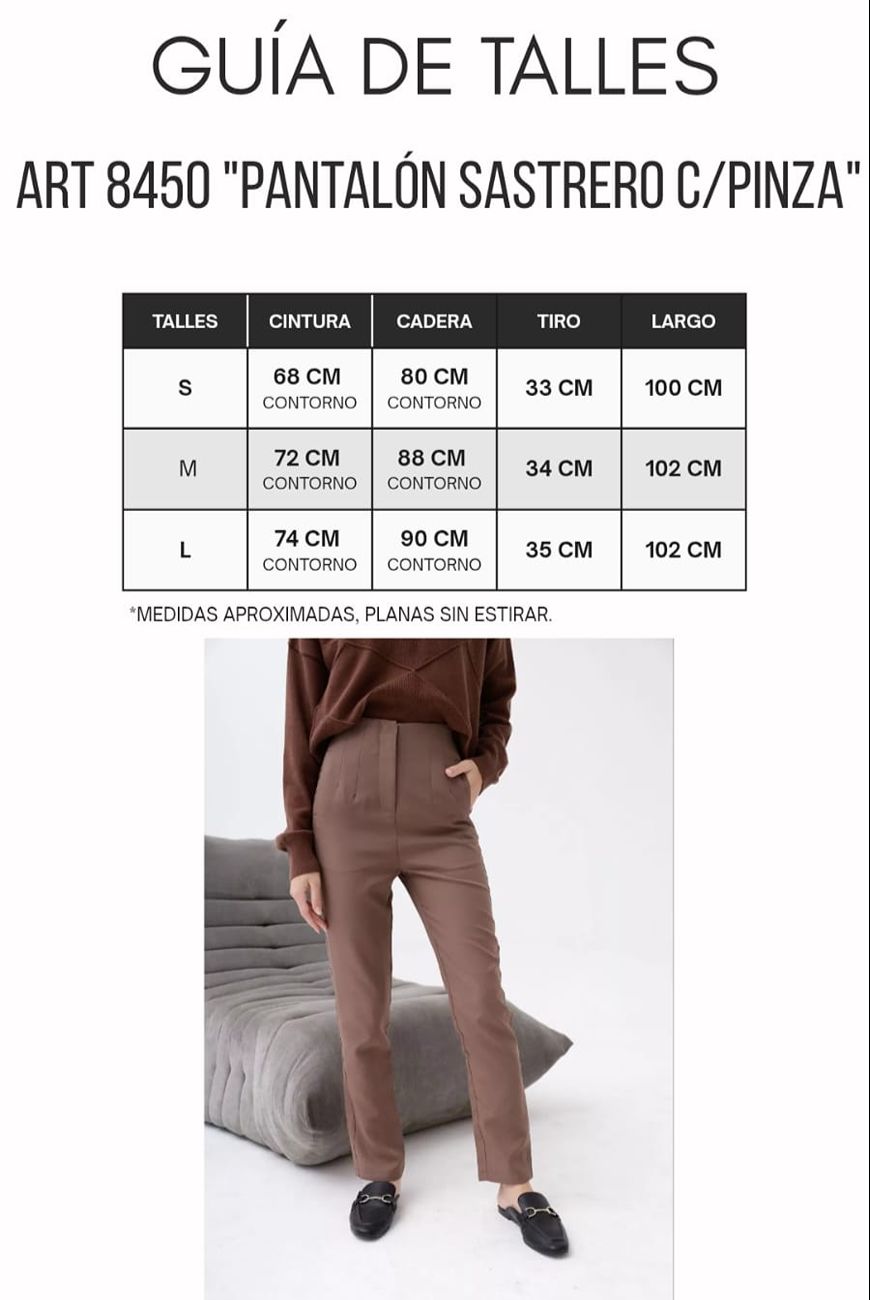 Pantalón Sastrero Con Pinza