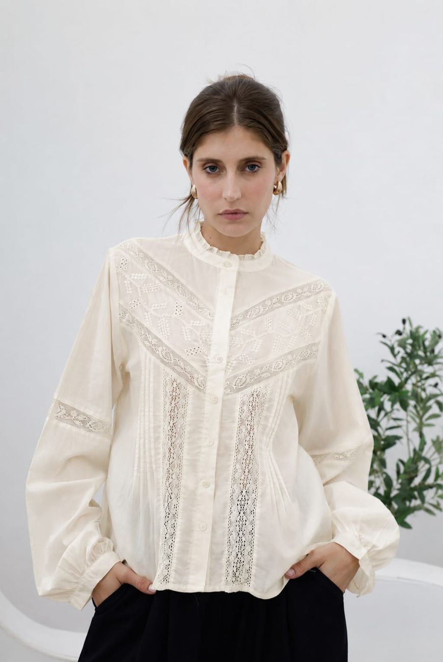 Camisa Puntilla Victoria