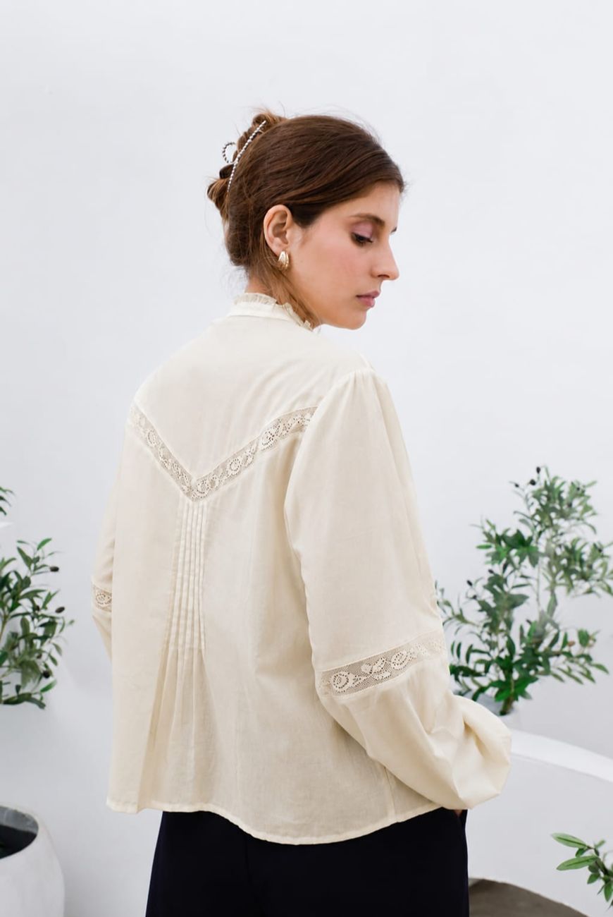 Camisa Puntilla Victoria