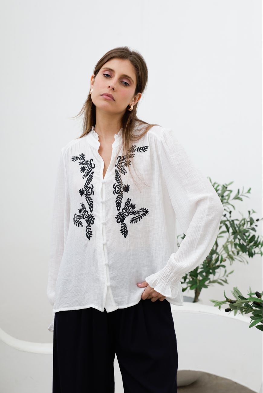 Camisa Bordada Nayra