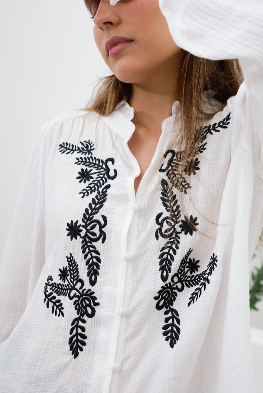 Camisa Bordada Nayra