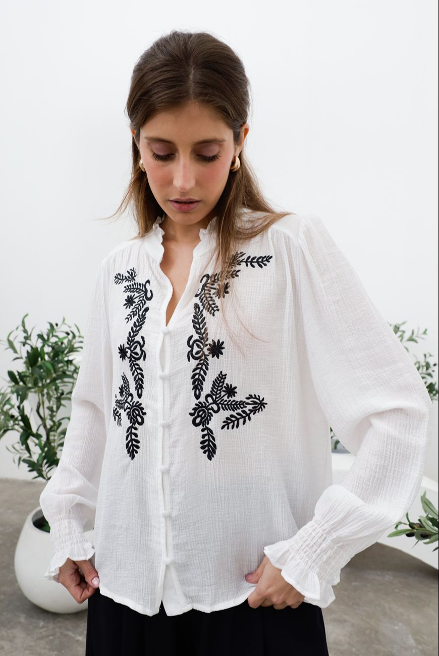 Camisa Bordada Nayra
