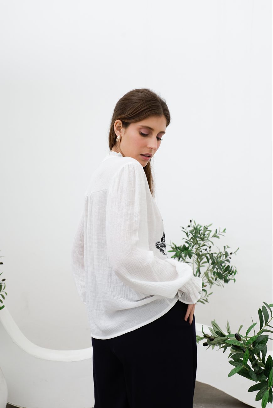 Camisa Bordada Nayra