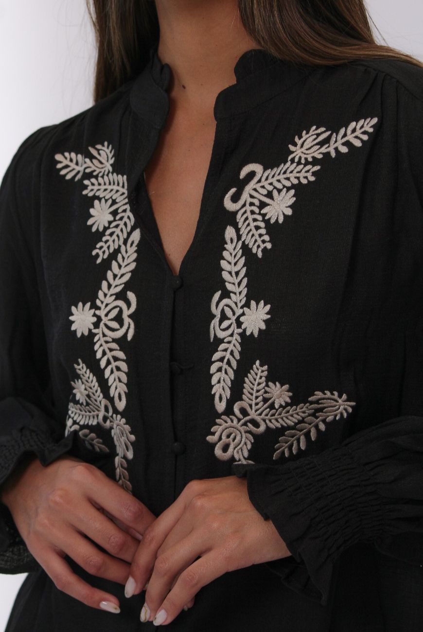 Camisa Bordada Nayra