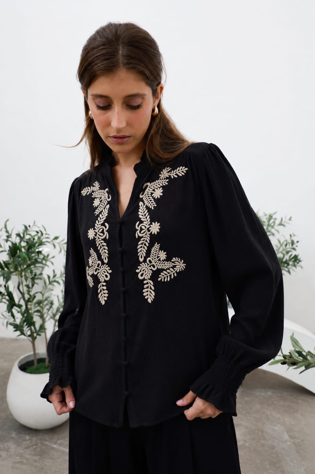 Camisa Bordada Nayra