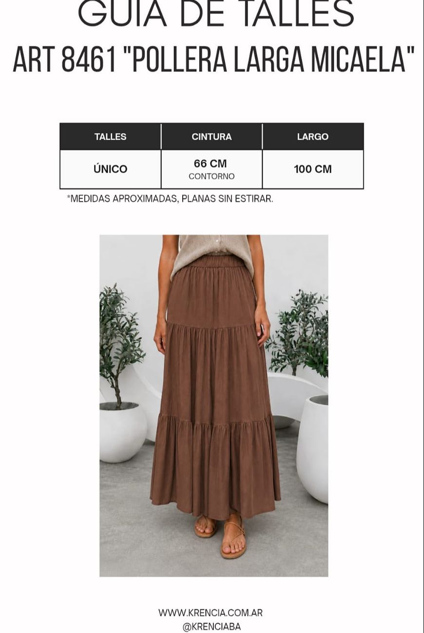 Pollera Larga Micaela