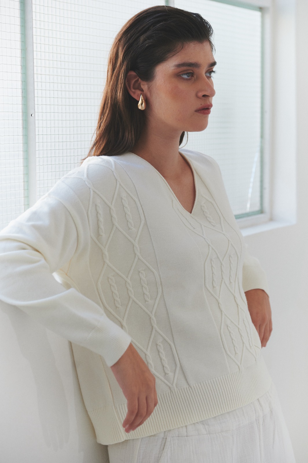 Sweater Escote V Rufina